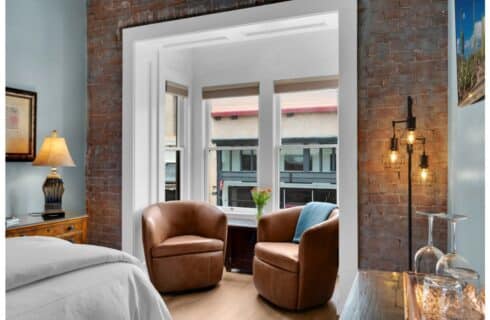 Room 1 Windows and Chairs